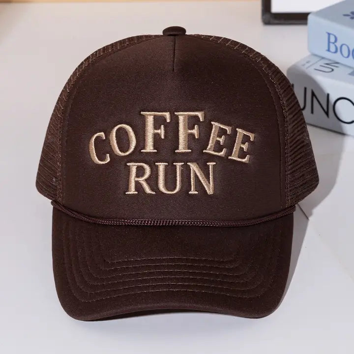 Coffee Run Baseball Cap