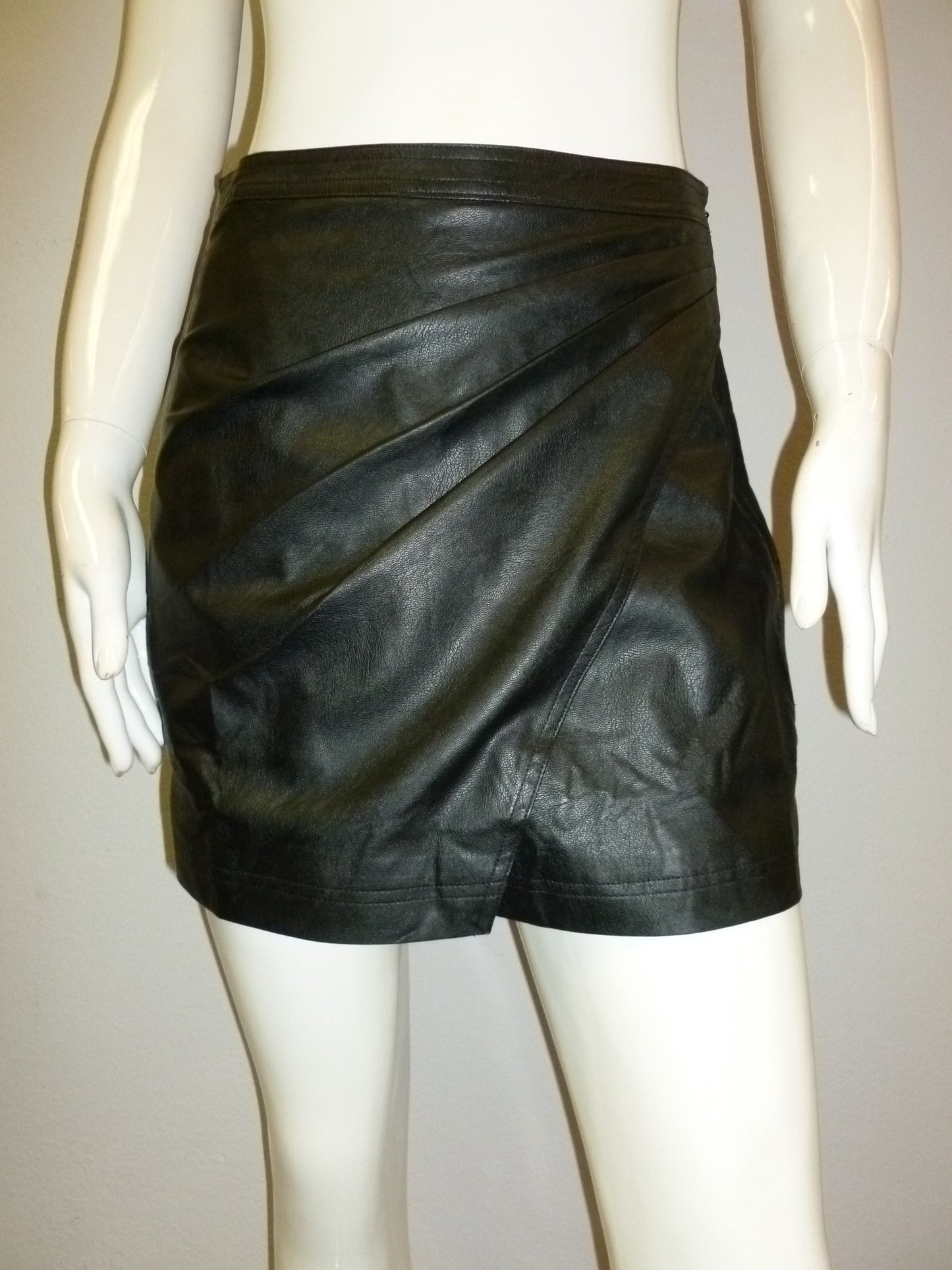 Black Leather Skirt