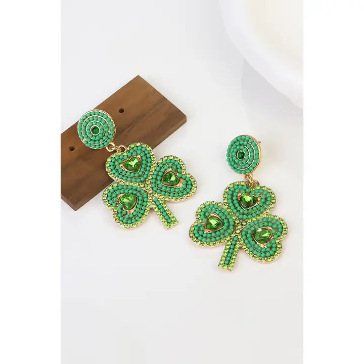 St. Patrick Clover Earrings