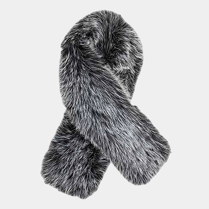 Plush Faux Fur Winter Scarf