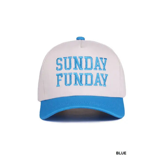 Sunday Funday  Cap- Teal