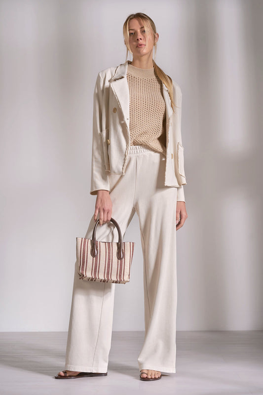 2 Pants Drawstring Wide Leg