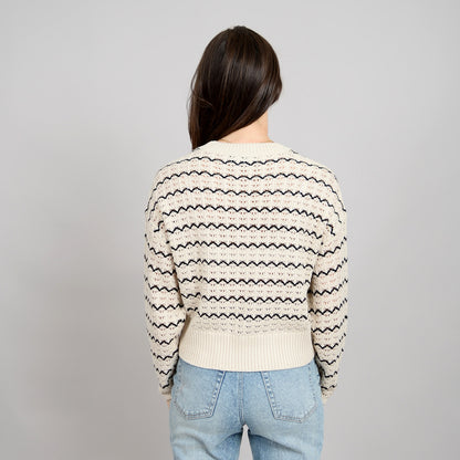 Rezi Long Sleeve Crew Neck Pull-Over