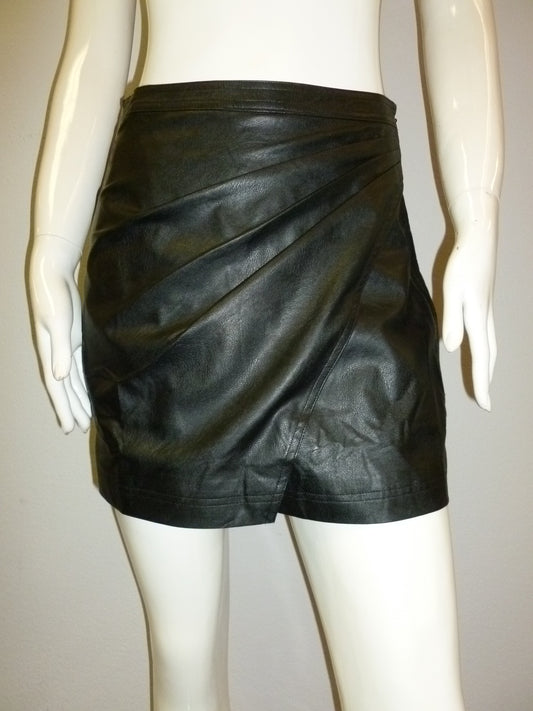 Black Leather Skirt
