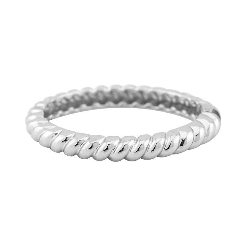 Silver Swirl Bracelet