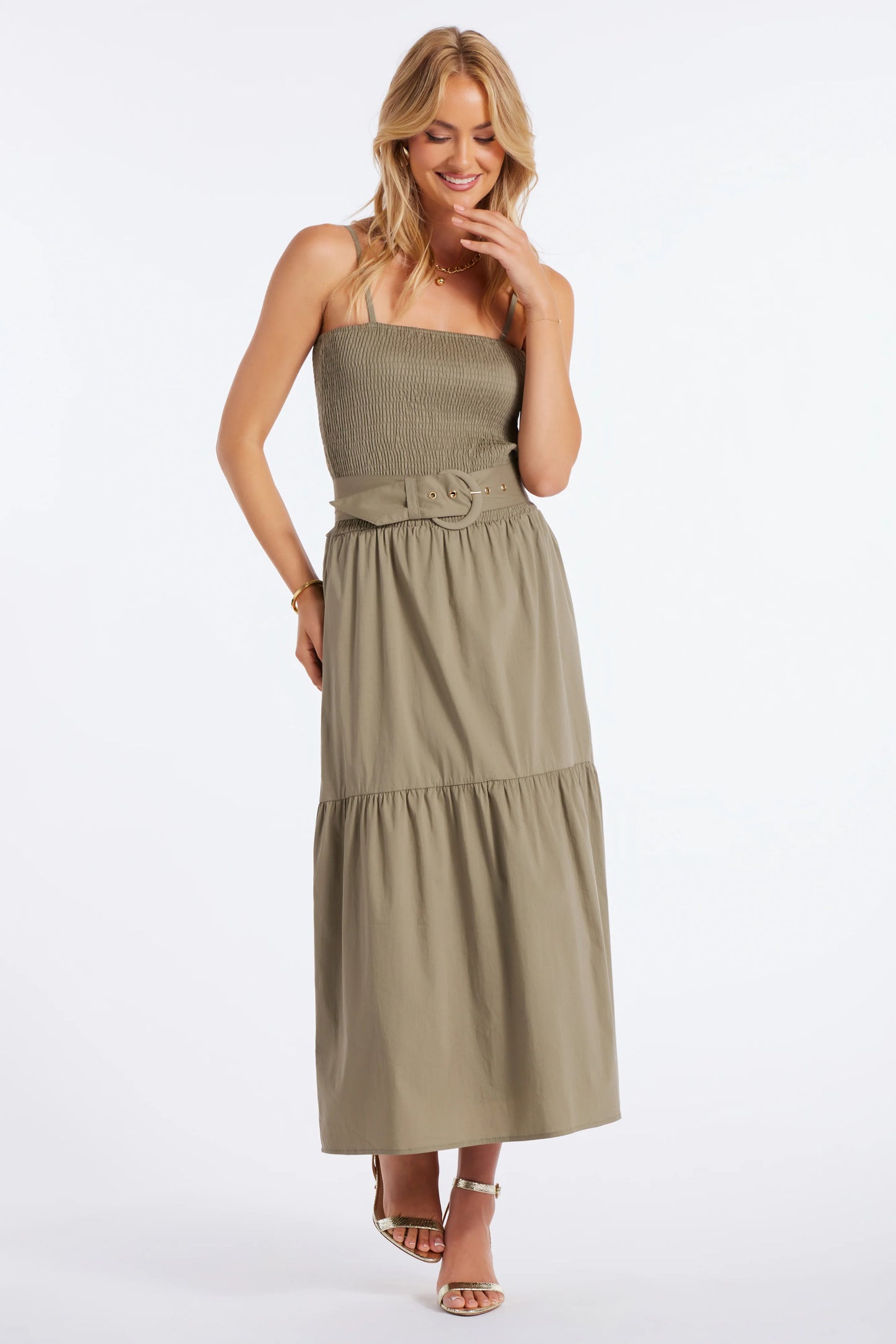 Stella Smock Tiered Dress