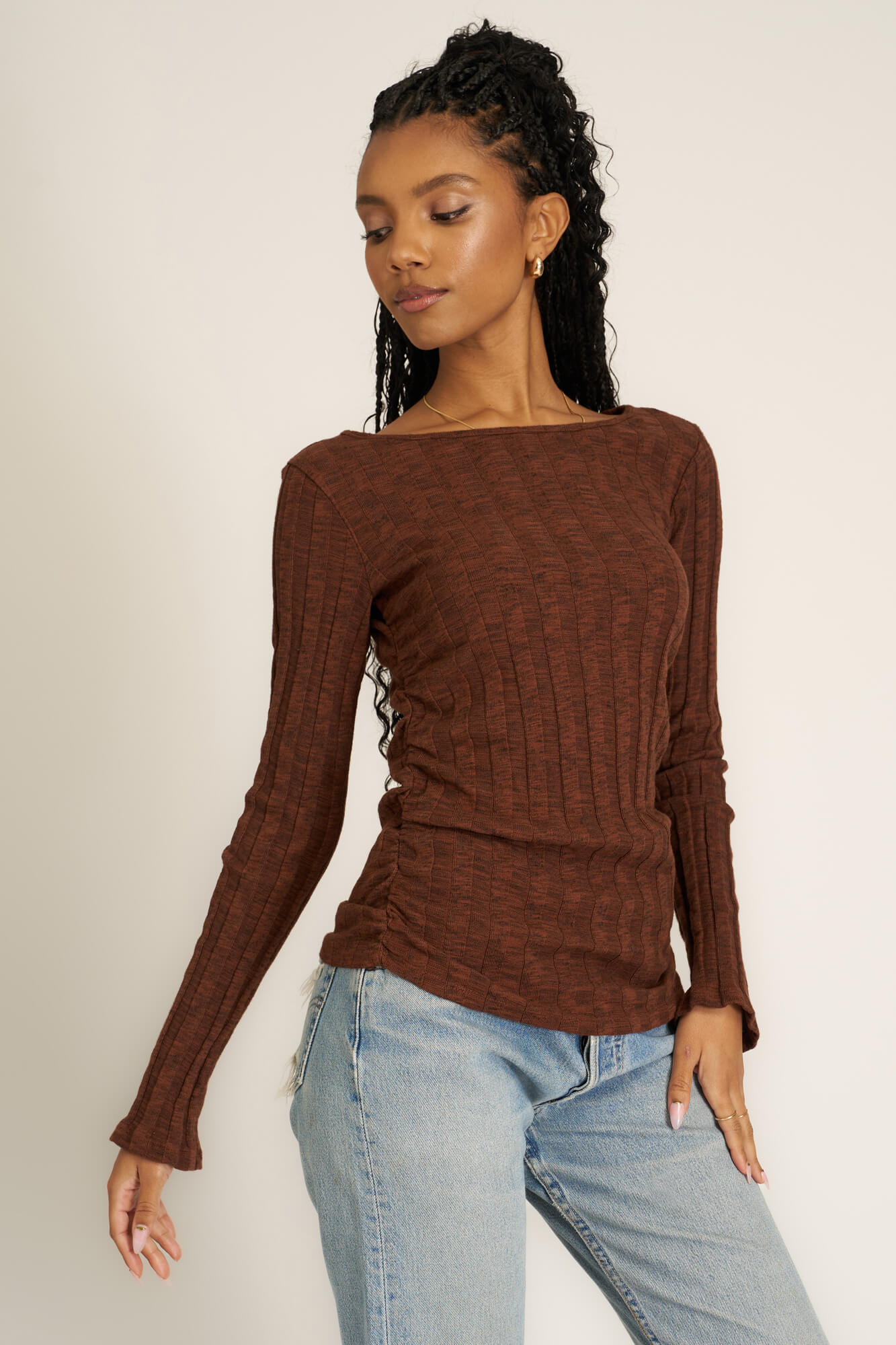 Sanna Boat Neck Sweater